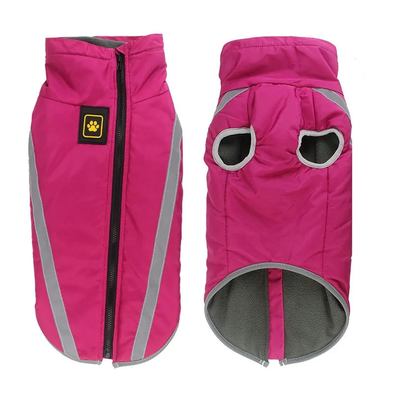 Windproof, Waterproof, Warm Dog Jacket.