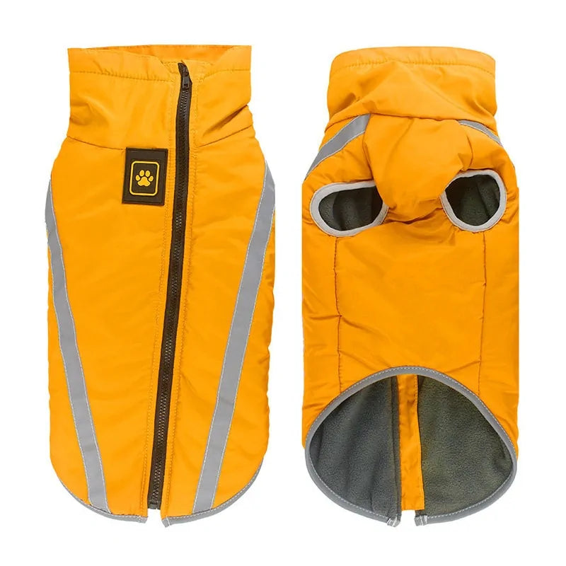 Windproof, Waterproof, Warm Dog Jacket.