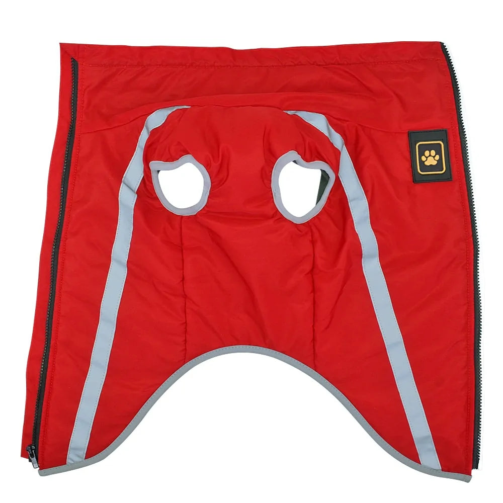 Windproof, Waterproof, Warm Dog Jacket.