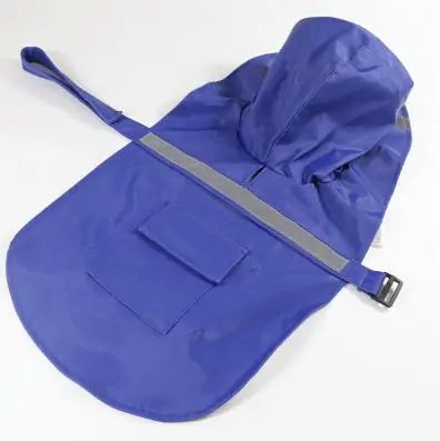 Yellow Reflective Dog Raincoat