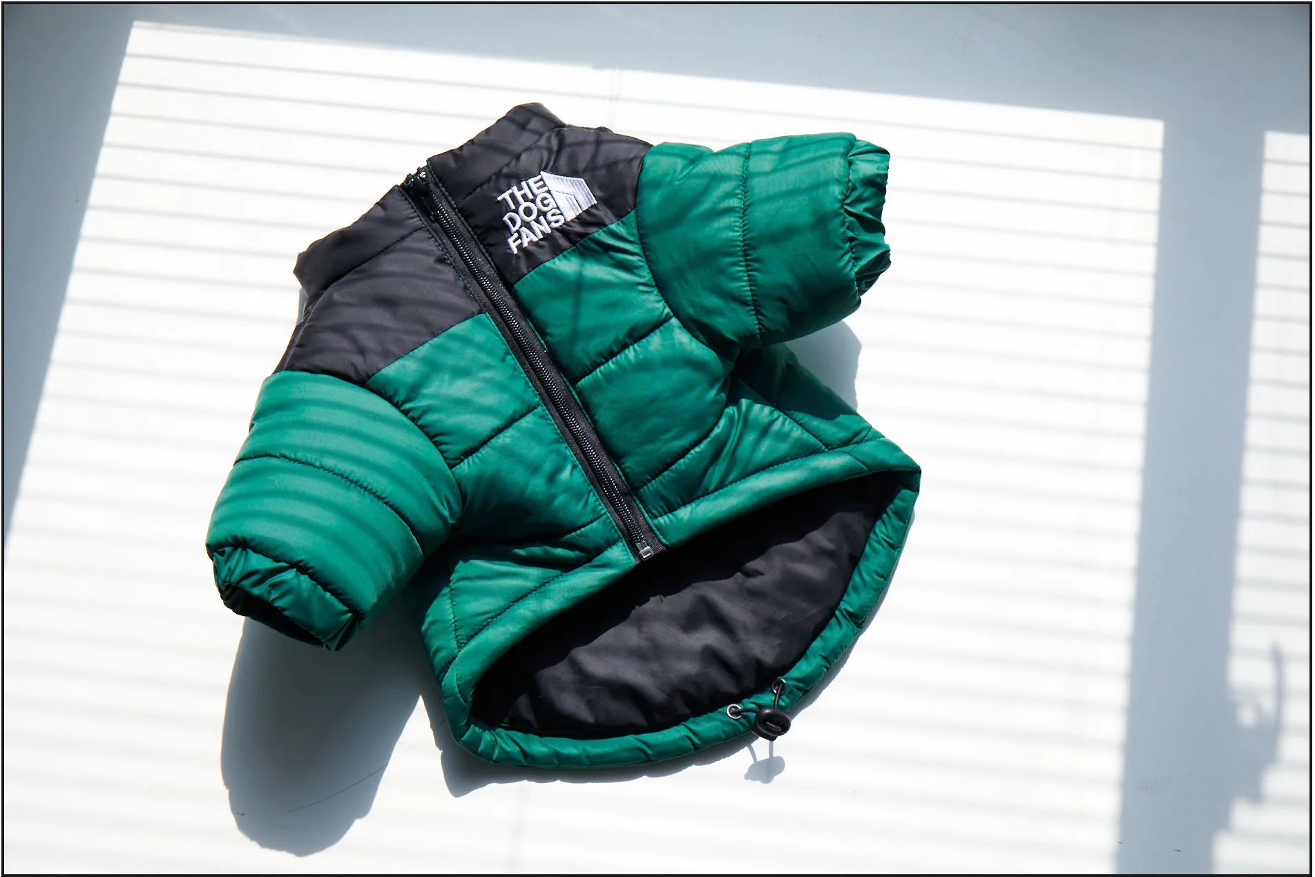 Warm Raincoat Puffer Jacket - dogs