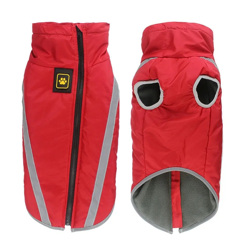 Windproof, Waterproof, Warm Dog Jacket.