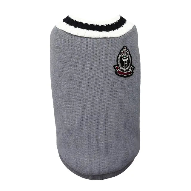 College Style Dog Jumper