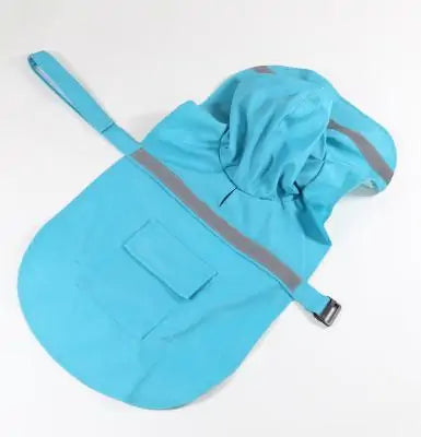 Yellow Reflective Dog Raincoat