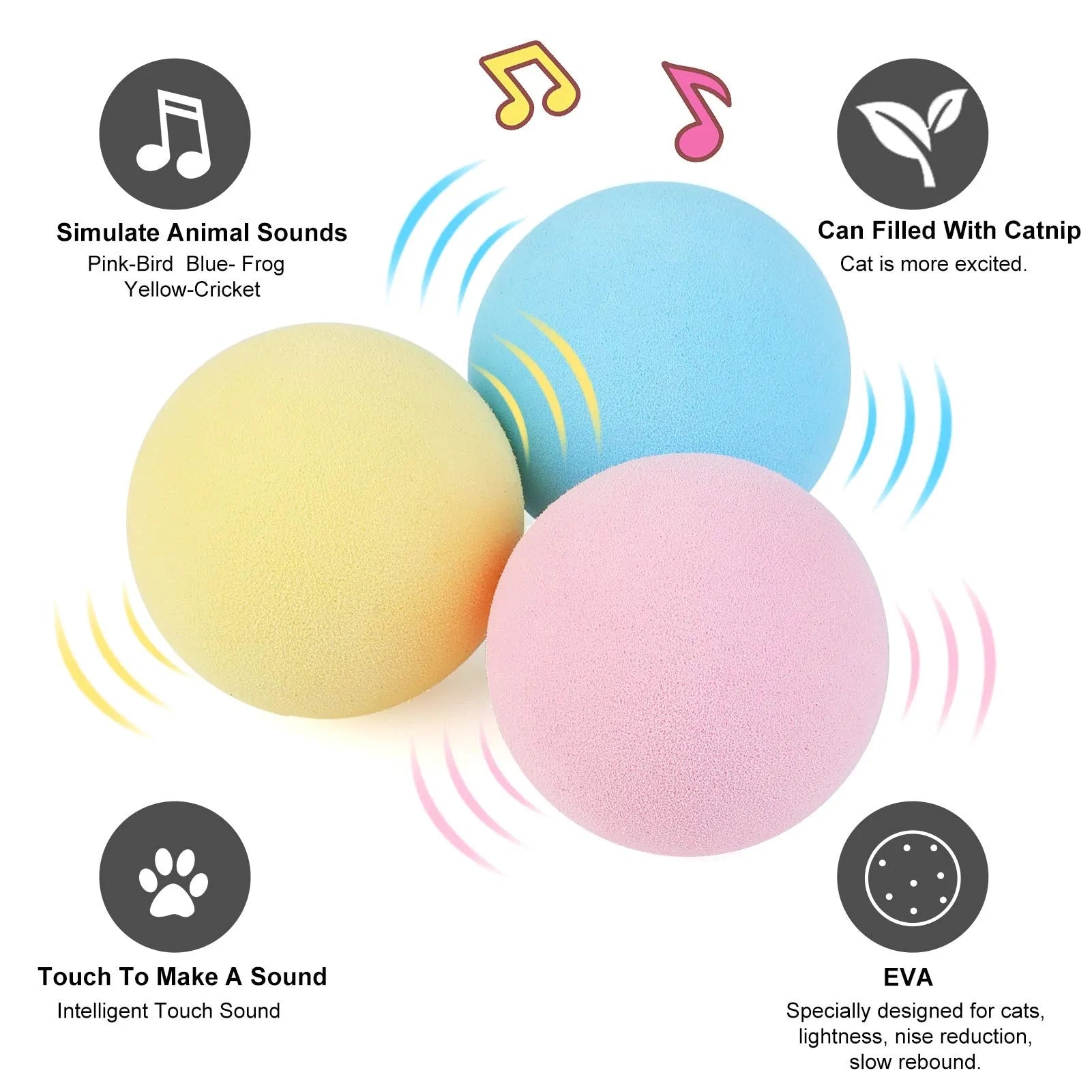 Interactive Catnip Ball