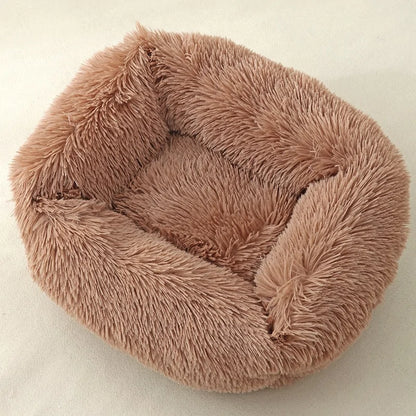 Plush Pet Square Bed