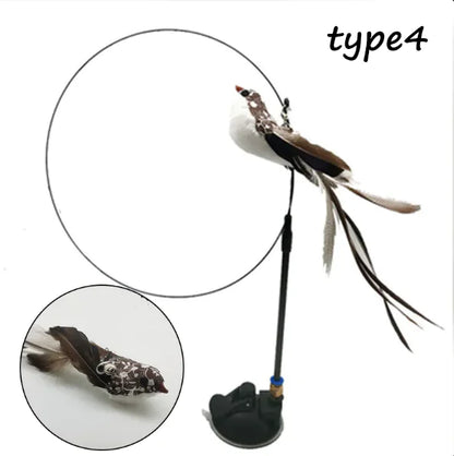 Feather Cat Stick