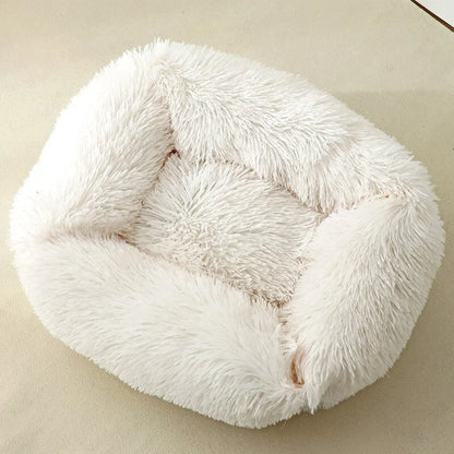 Plush Pet Square Bed