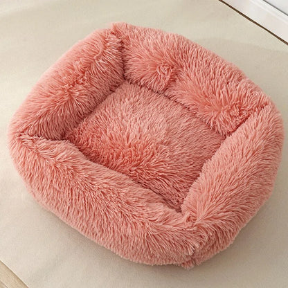 Plush Pet Square Bed