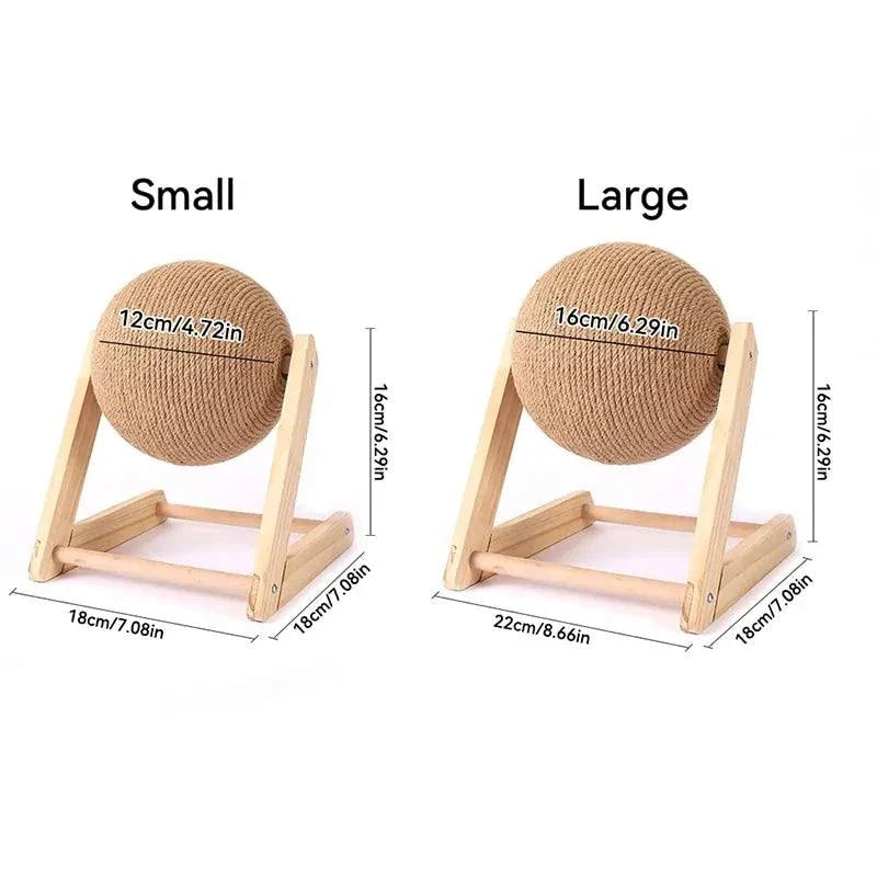 Fetch Cat Scratching Ball