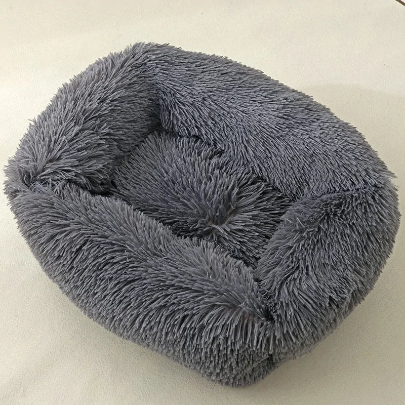 Plush Pet Square Bed