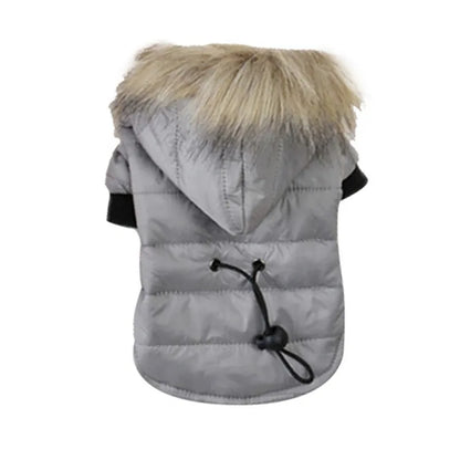Fashionable Hooded Pet Jacket 