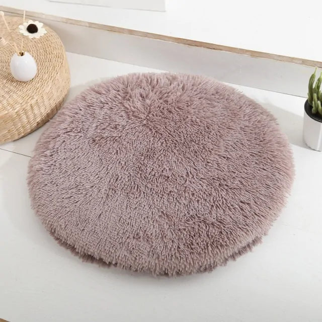 Plush Comfort Fur Pet Bed