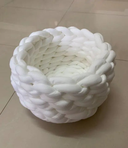 Cat Soft Basket Bed