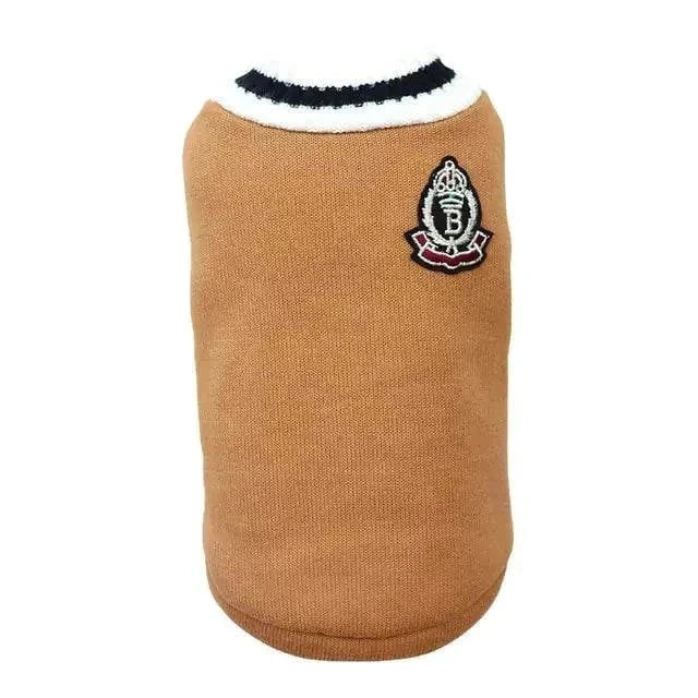 College Style Dog Jumper