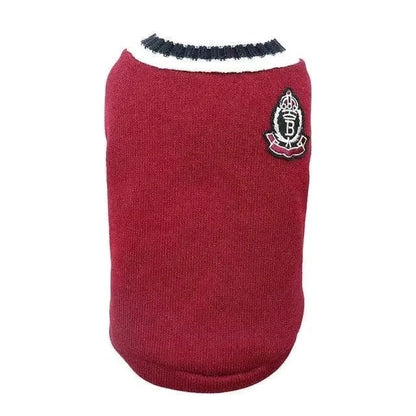 College Style Dog Jumper