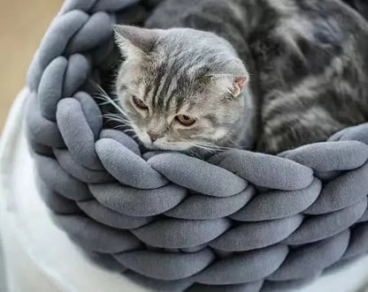 Cat Soft Basket Bed