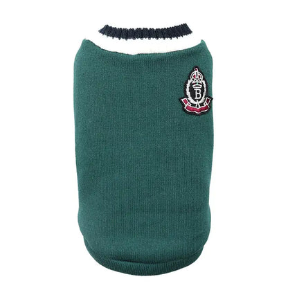 College Style Dog Jumper