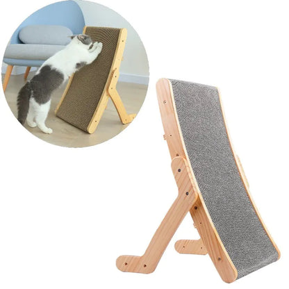 Wooden Cat Scratcher Board