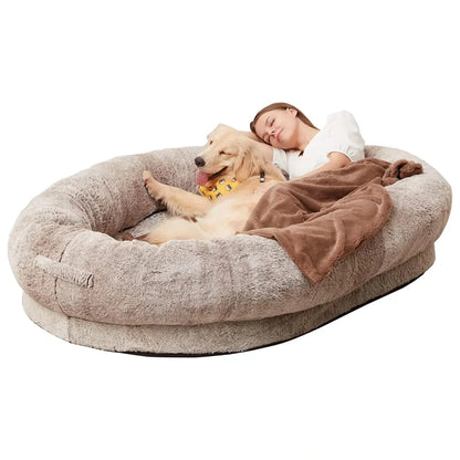 Oversized Washable Human Dog Bed