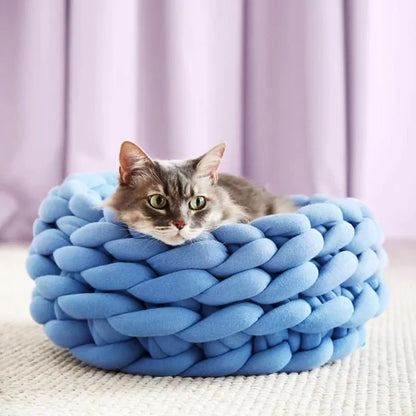 Cat Soft Basket Bed