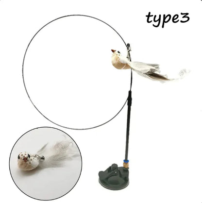 Feather Cat Stick