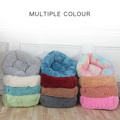 Plush Pet Square Bed