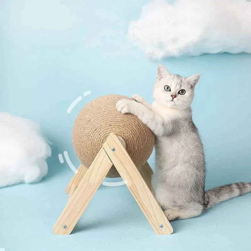 Fetch Cat Scratching Ball