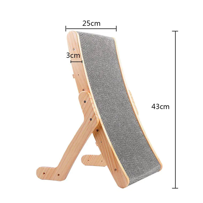 Wooden Cat Scratcher Board