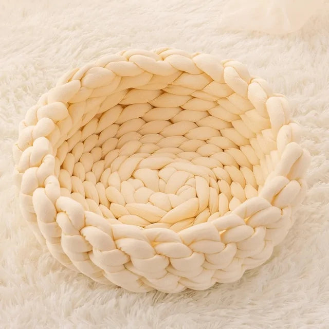 Cat Soft Basket Bed